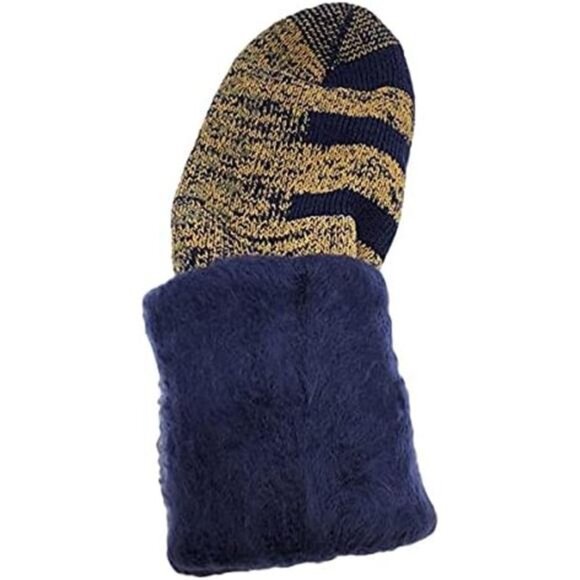 6 Pairs Packs Unisex Thermal Lodge Socks, Heated Winter Non-Skid Boot Socks - Picture 9 of 9